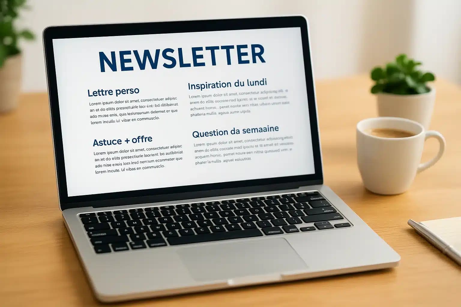 Écrire une newsletter qui fidélise : 4 formats qui marchent même si vous ne savez pas écrire