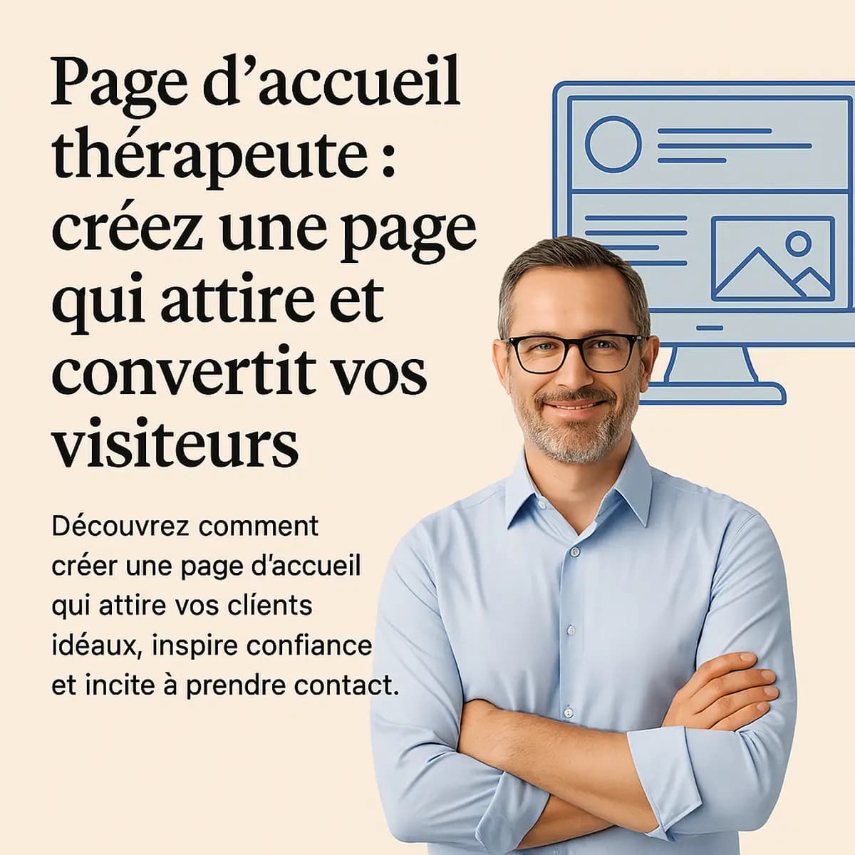 Comment créer une page d’accueil qui transforme les visiteurs en clients : le guide spécial thérapeutes