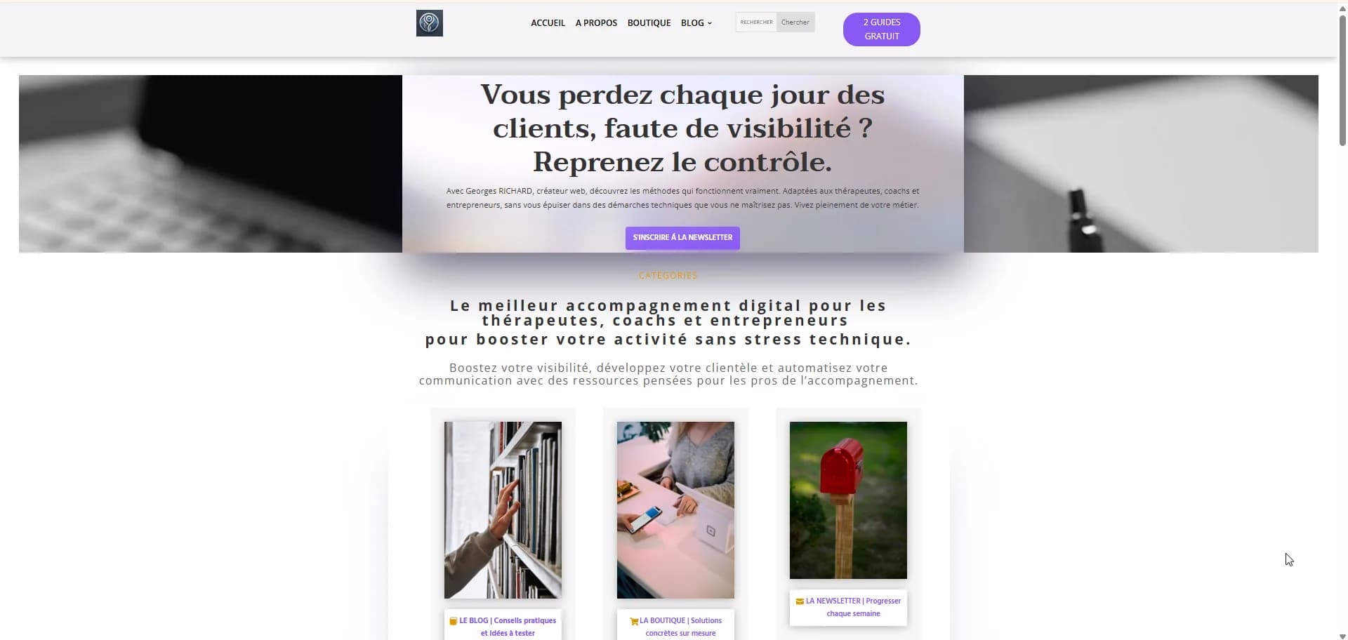 Aperçu du site DAGCREATION.COM