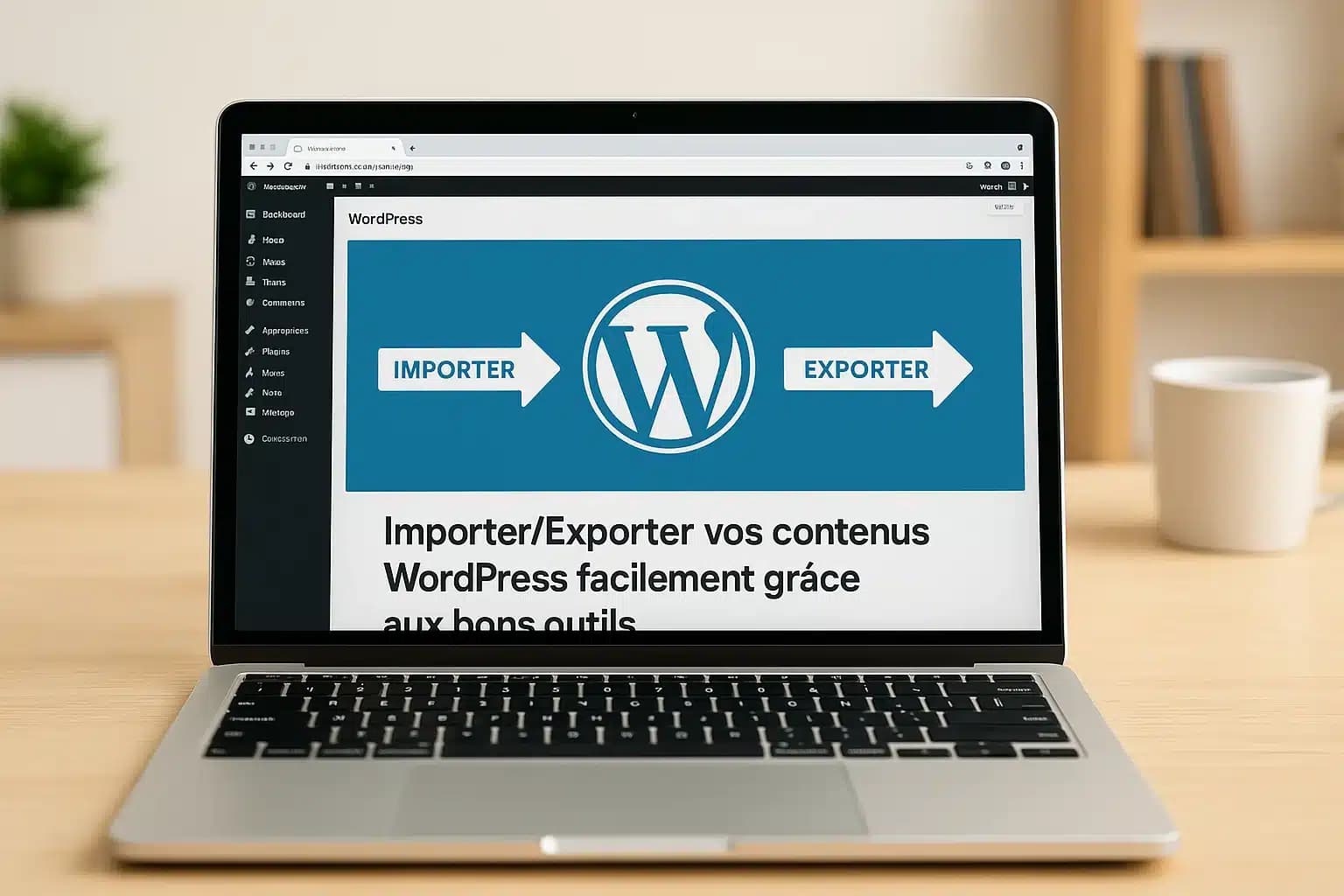 Importer/Exporter vos contenus WordPress facilement : le guide pratique pour thérapeutes, coachs et indépendants