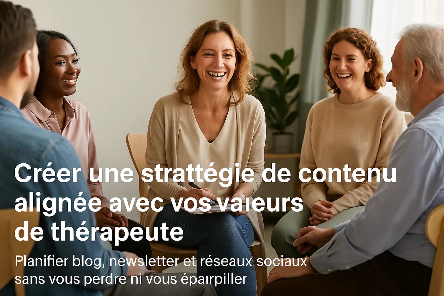 Créer une stratégie de contenu alignée avec vos valeurs de thérapeute