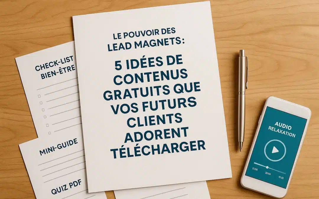 Le pouvoir des lead magnets : 5 idées de contenus gratuits que vos futurs clients adorent télécharger