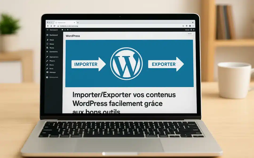 Importer et exporter vos contenus WordPress facilement avec les bons outils.