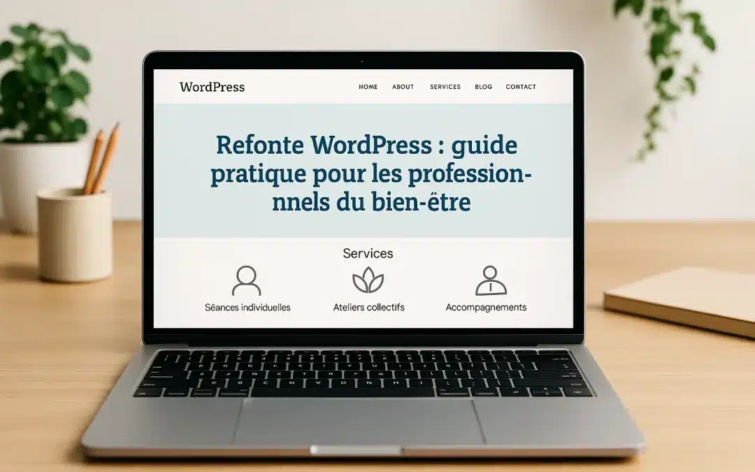 Refondre son site WordPress sans tout casser : plan étape par étape pour thérapeutes, coaches et professionnels du bien-être